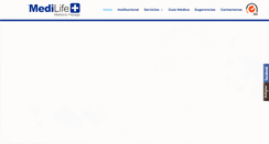 Desktop Screenshot of medilifeparaguay.com